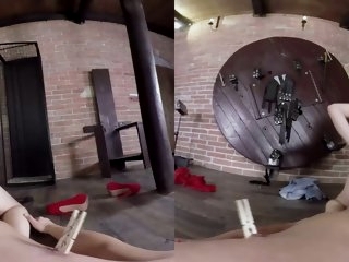 busty babe Angel Wicky in VR